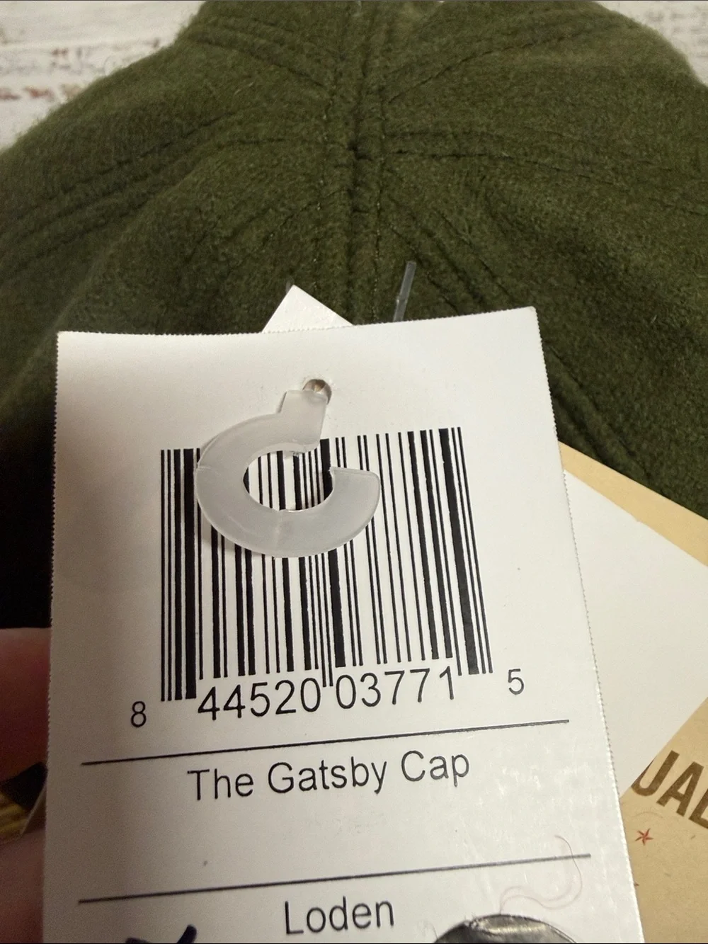 Stormy Kromer The Gatsby Cap in Loden Green NEW 6 3/4